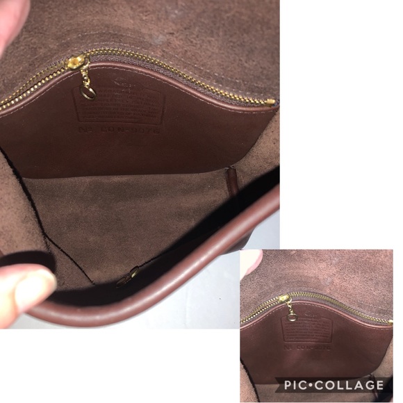 Coach Vintage Companion Flap Turnlock Shoulder Bag - Picture 7 of 8